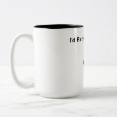 Geek Mug - Je Préférerais Coder (Gauche)
