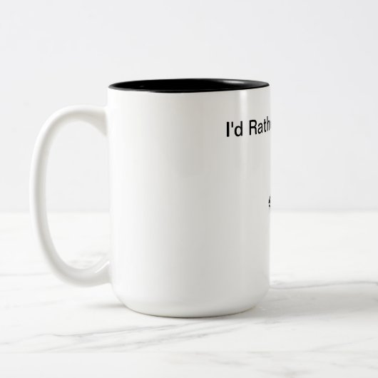 Geek Mug - Je Préférerais Coder (Gauche)