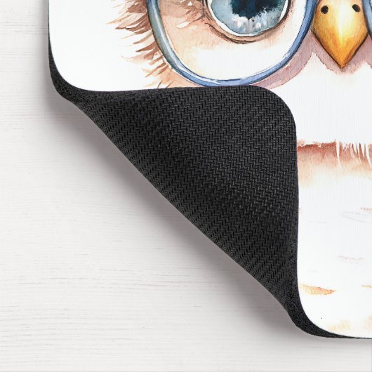 Geek Nerd Bird Muismat (Hoek)