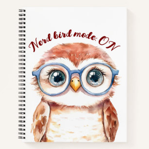 Geek Nerd Bird Notitieboek