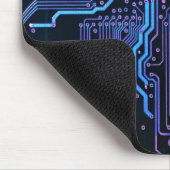 Geek Out Nerd PCB Blauwe Elektronische Circuit Boa Muismat (Hoek)