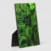 Geek Out Nerd PCB Groene Elektronische Circuit Boa Fotoplaat (Zijkant)