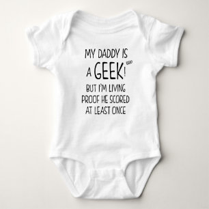 Geek Papa Scored Romper