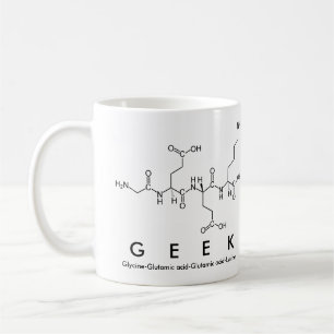 Geek peptide woord mok