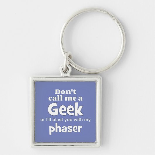 Geek phaser wf sleutelhanger (Voorkant)