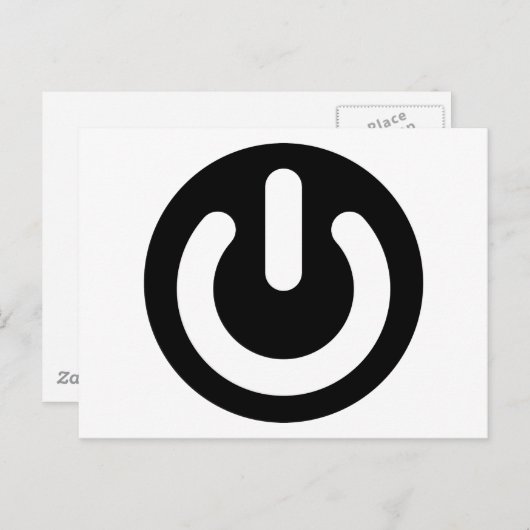 Geek Power Ideology Briefkaart (Voorkant / Achterkant)