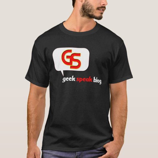 Geek praat blog-Talk Geeky tegen me! -Shortsleeve T-shirt (Voorkant)