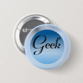 Geek Ronde Button 5,7 Cm (Voorkant /achterkant)