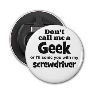 Geek schroevedraaier bf button flesopener