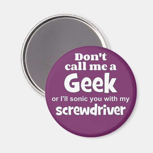 Geek schroevendraaier wf magneet (Voorkant / Achterkant)