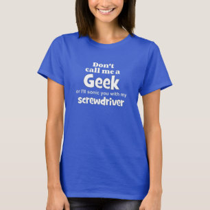 Geek schroevendraaier wf t-shirt