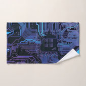 Geek Sortie carte de circuit électronique Nerd PCB (Serviette à main)
