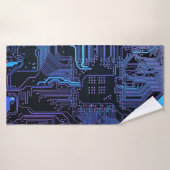 Geek Sortie carte de circuit électronique Nerd PCB (Serviette de bain)
