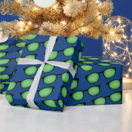 Geek Specs: Bril met Binaire Code Patroon Grappig Cadeaupapier