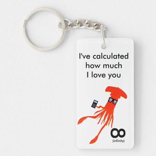 Geek Squid Sleutelhanger (Voorkant)
