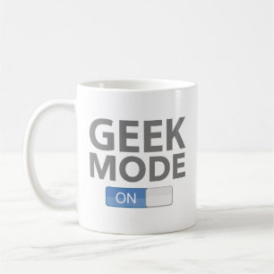 Geek-stand op koffie-Mok Koffiemok
