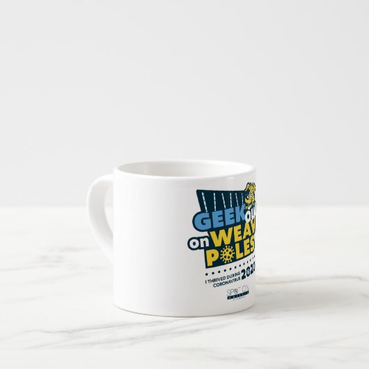 Geek sur les seins - Espresso Mug (Devant gauche)
