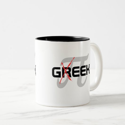 Geek Tweekleurige Koffiemok (Voorkant rechts)