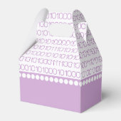 Geek violet Chic Code binaire Ballotins (Arrière)