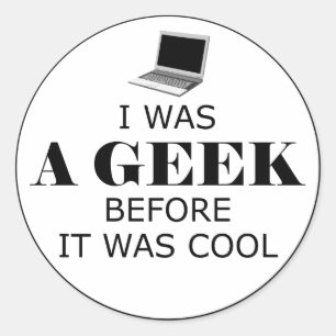 Geek voor het koud was Stickers