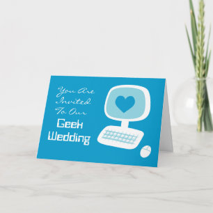 Geek Wedding Invitations