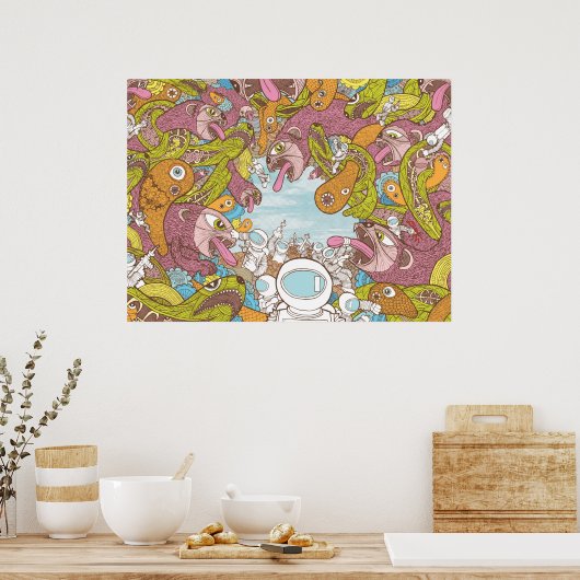 Geekadelic Poster (Keuken)