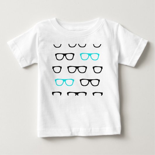 geekglazen blauwe geek (Voorkant)