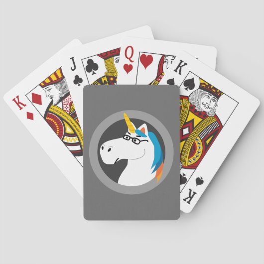 Geekicorn Pokerkaarten (Achterkant)