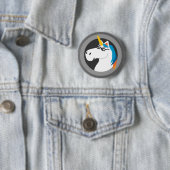 Geekicorn Ronde Button 5,7 Cm (In situ)
