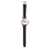 GEEKLEY montre femme classique marron (Sangle)