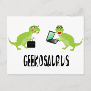 geekosaurus briefkaart