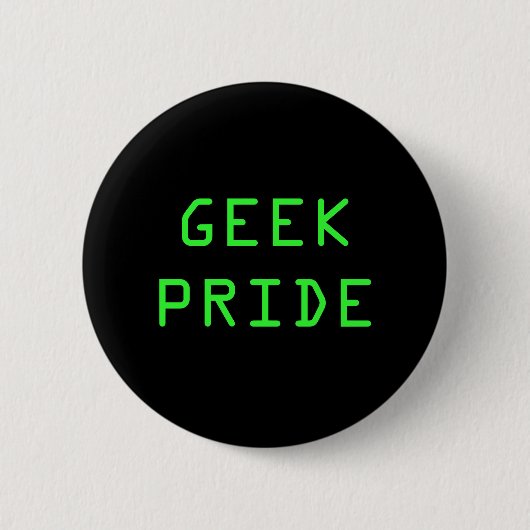 GEEKPRIDE RONDE BUTTON 5,7 CM (Voorkant)