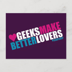 Geeks maken betere overzichten briefkaart