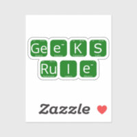 Geeks Regel Periodieke Tabelslogan