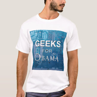 Geeks Union-Fait pour le T-shirt d'Obama