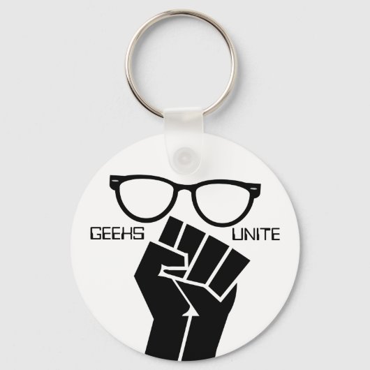 Geeks unis ! Porte-clés (Recto)