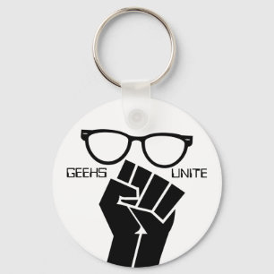 Geeks verenigen zich! Sleutelhanger