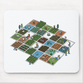 Geeky Farming Grid – Landbouw ontmoet AI-muis Muismat