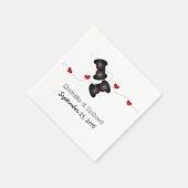 Geeky Gamers Wedding Paper Napkins Dark Servetten (Hoek)