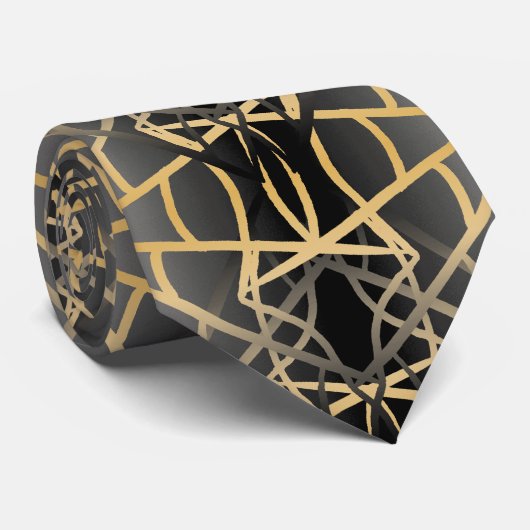 Geeky Geometry STEM Engineering Wiskunde CricketDi Stropdas (Opgerold)