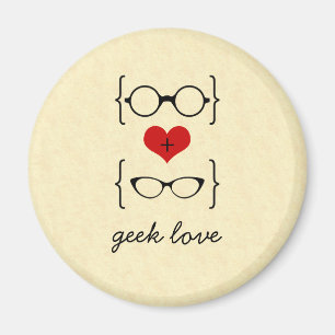 Geeky Glasses Magnet Magneet