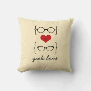 Geeky Glasses Pillow Kussen