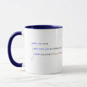 Geeky Java Mok voor Devs (Links)