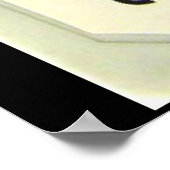 Geeky nerdy 1980s cassette retro cassette tape poster (Hoek)