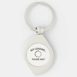 Geeky Sleutelhanger - "Sleutelladen... wacht alsje