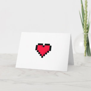Geeky Valentijnsdag Card Feestdagen Kaart