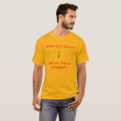 Geeky wiskunde - complexe getallen - t-shirt-shirt t-shirt (Voorkant volledig)