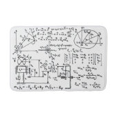Geeky Wiskunde wiskunde Badmat (Voorkant)