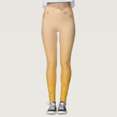 Geel Aangepaste Leggings (Voorkant)