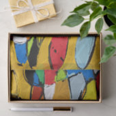 Geel Abstract papier (Geschenk)